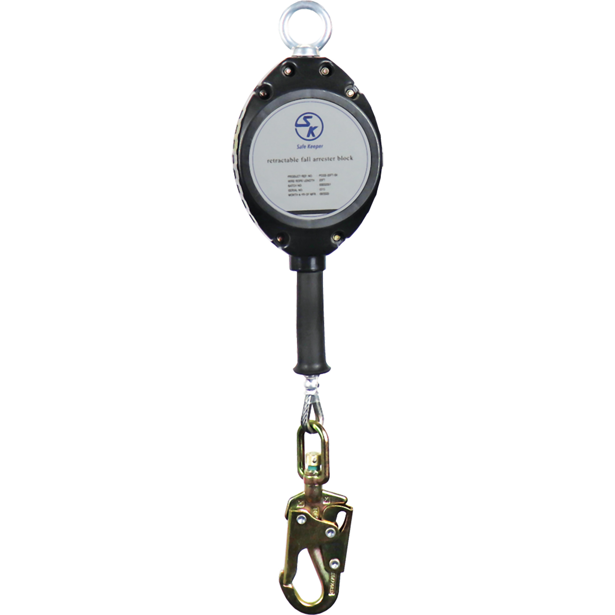 Safe Keeper Cable Wire SRL - 10ft., Galvanized Steel, Load Indicator, Model# PCGS 10FT-SK